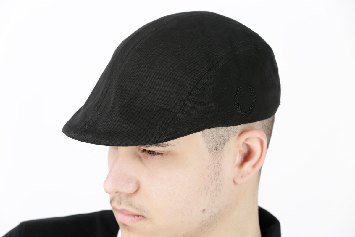 Casual Beret Hat Laurel Black