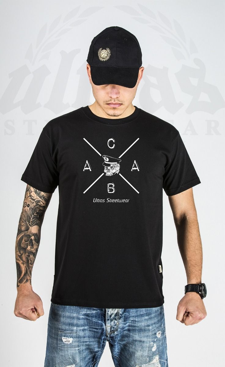 T-shirt Ultras Streetwear ACAB Black