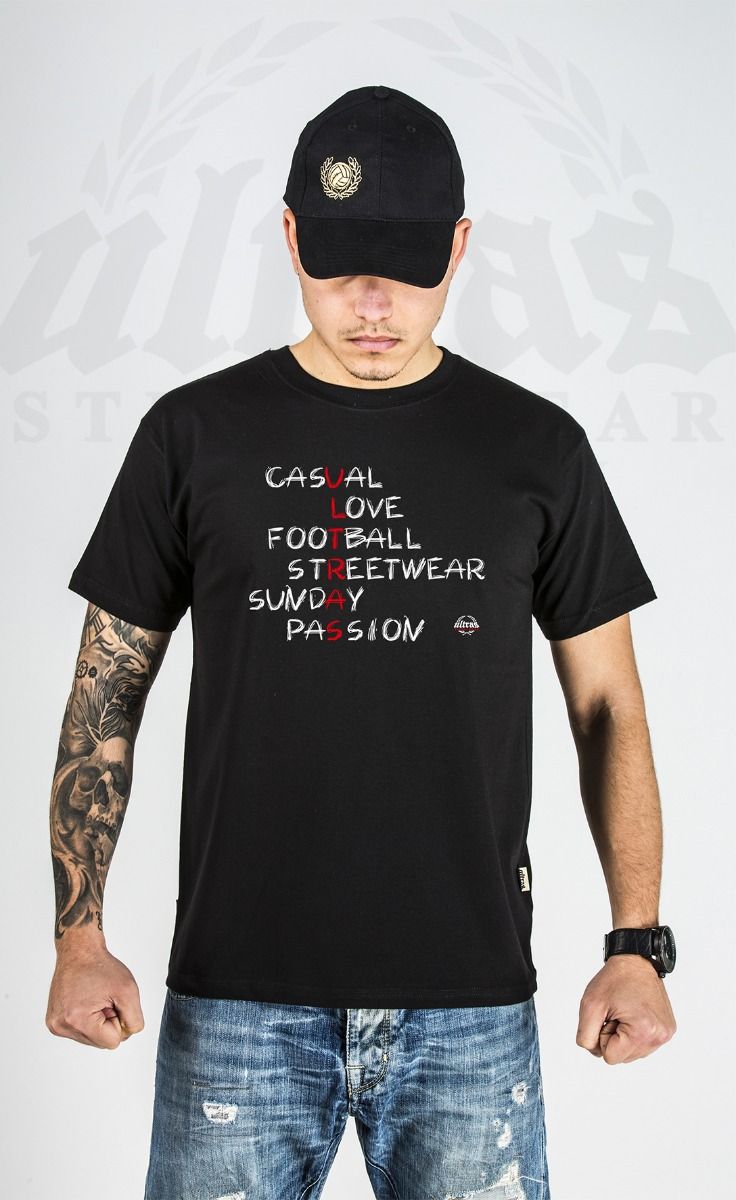 T-shirt Ultras Black