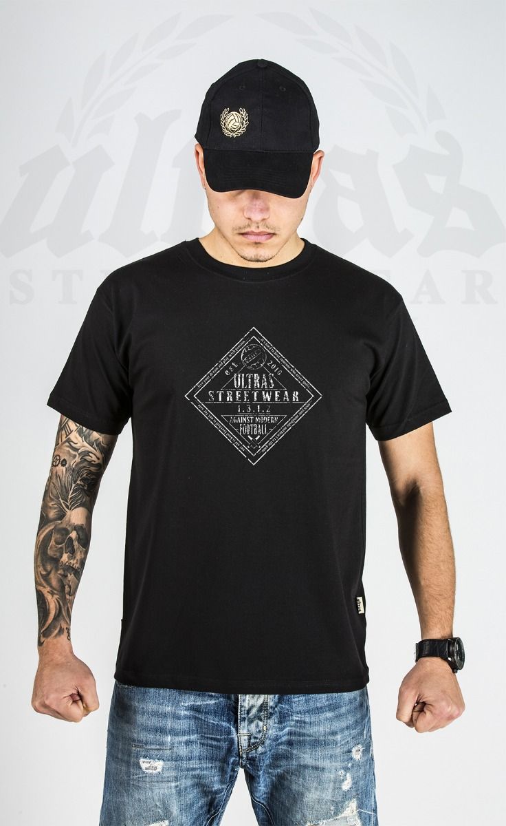 T-shirt Ultras Streetwear Black