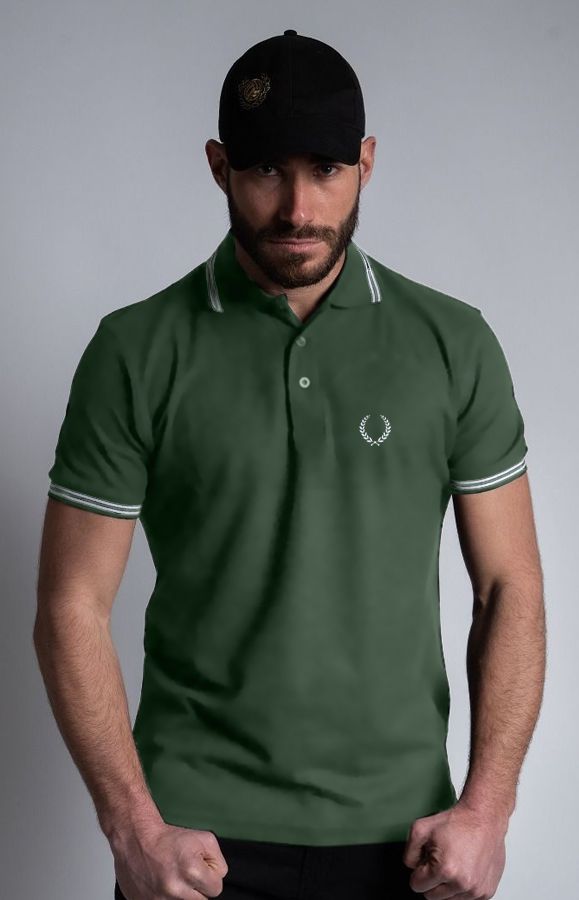 Casual Polo Green Laurel