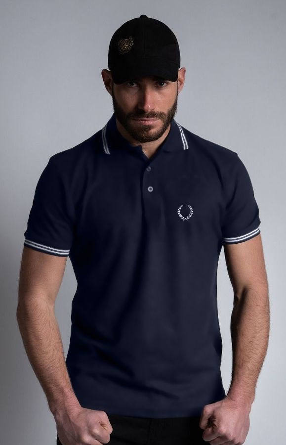 Casual Polo Navy Laurel