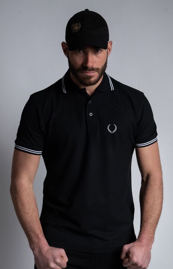 Casual Polo Black Laurel