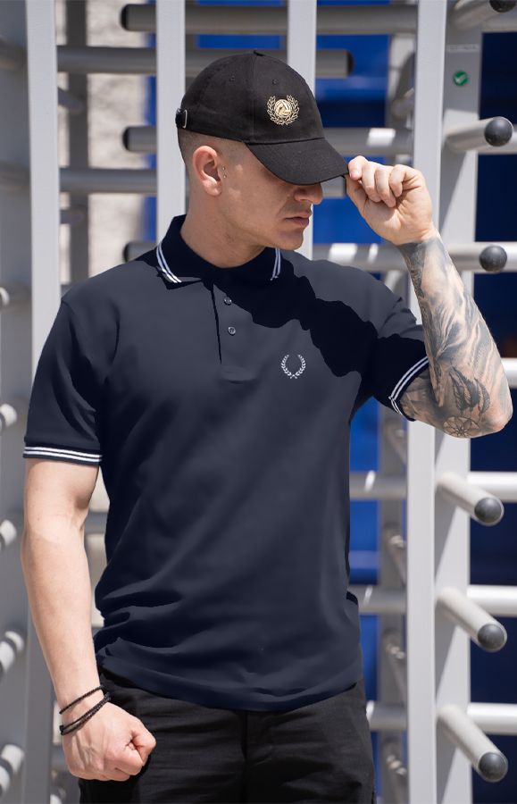 Casual Polo Navy Laurel