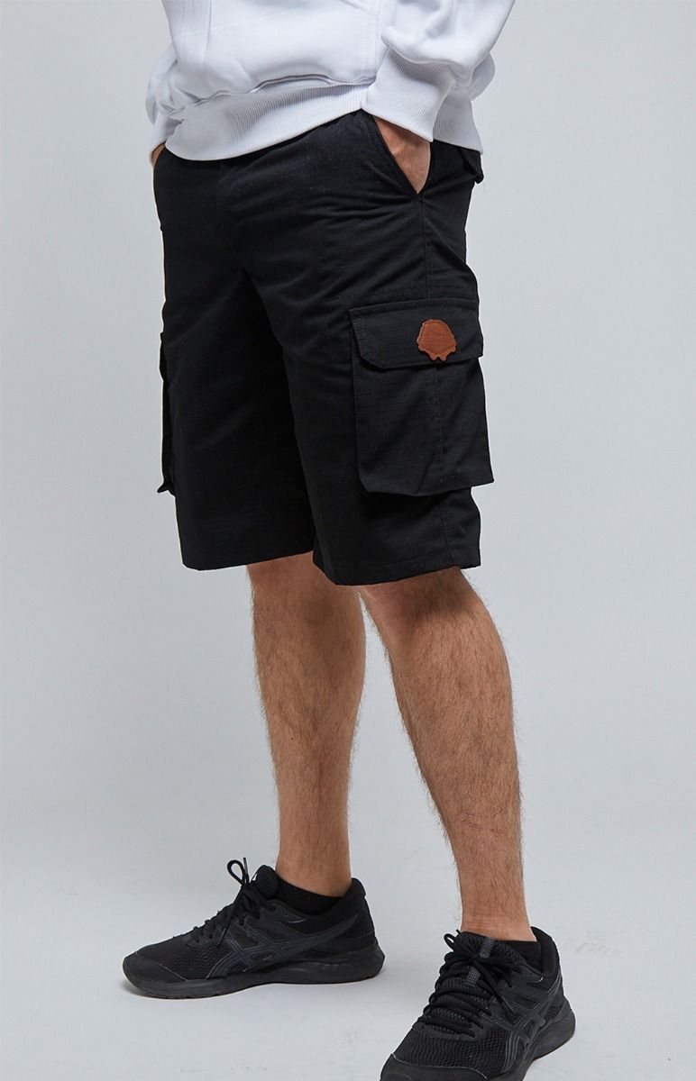 Cargo Shorts Ultras Streetwear Black