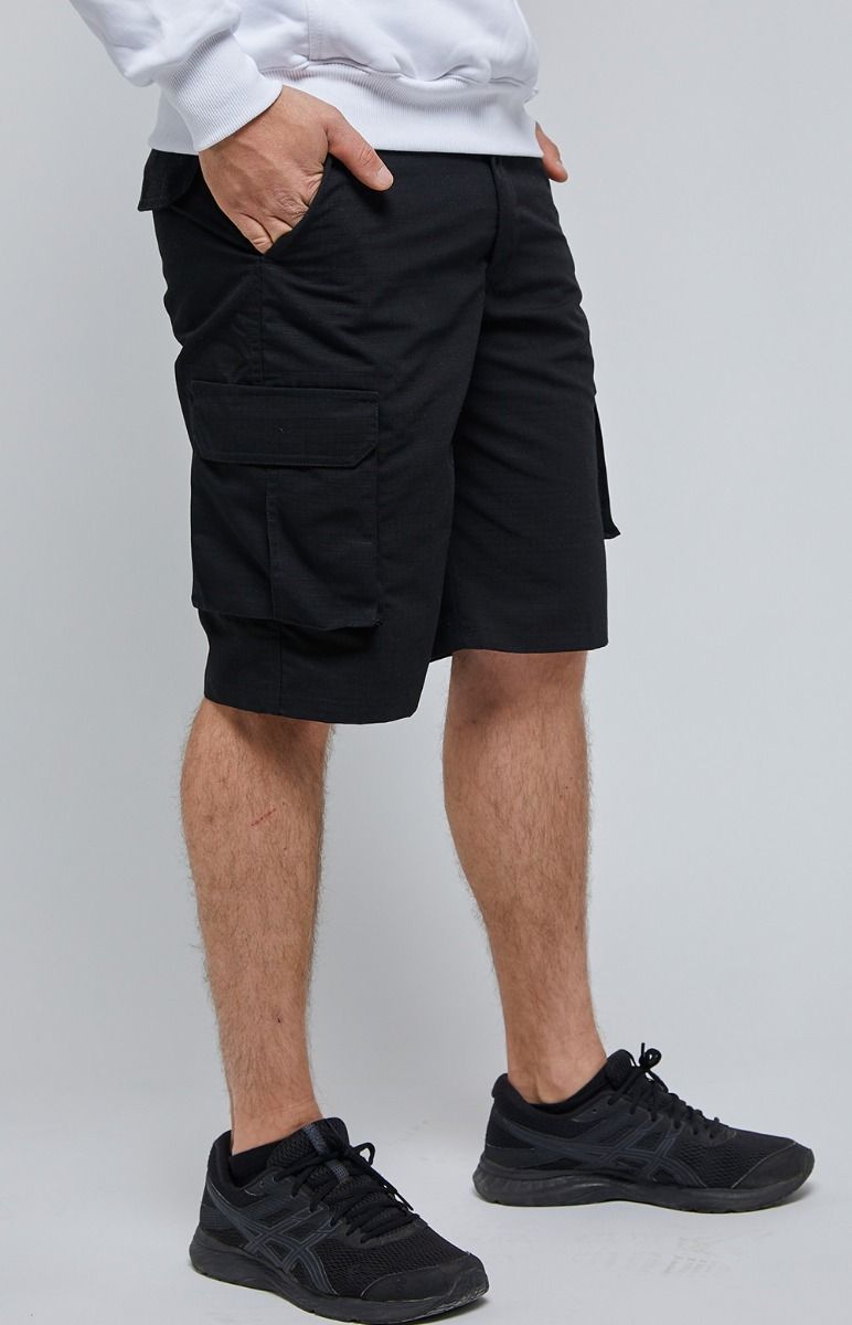 Cargo Shorts Ultras Streetwear Black