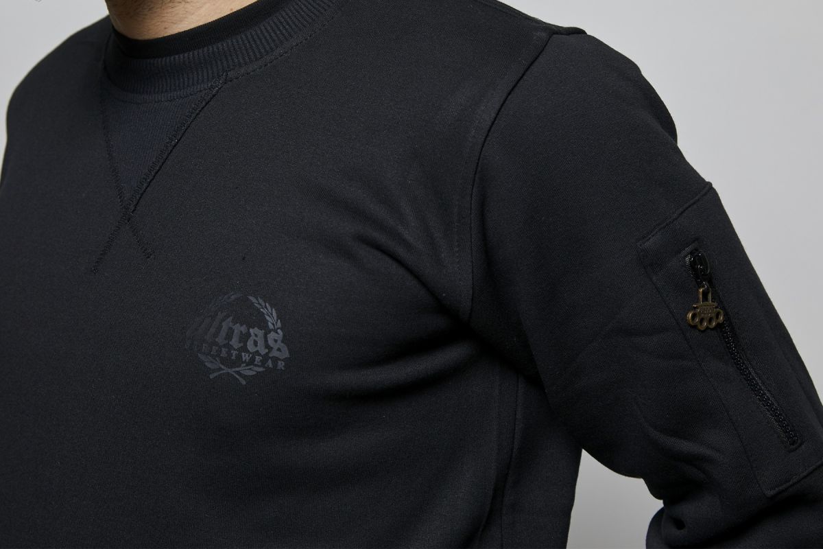 Ultras Sweatshirt  Total Black