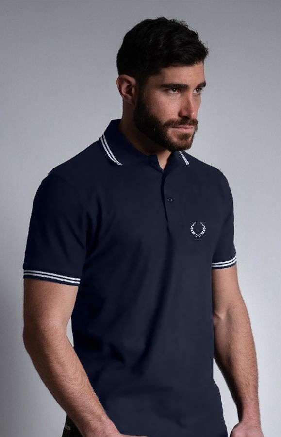 Casual Polo Navy Laurel