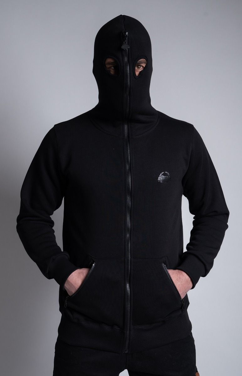 Ninja Fullface Jacket Ultras Streetwear Full Black