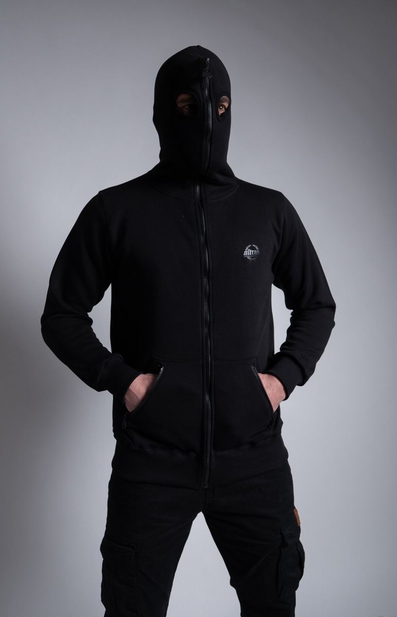 Ninja Fullface Jacket Ultras Streetwear Full Black