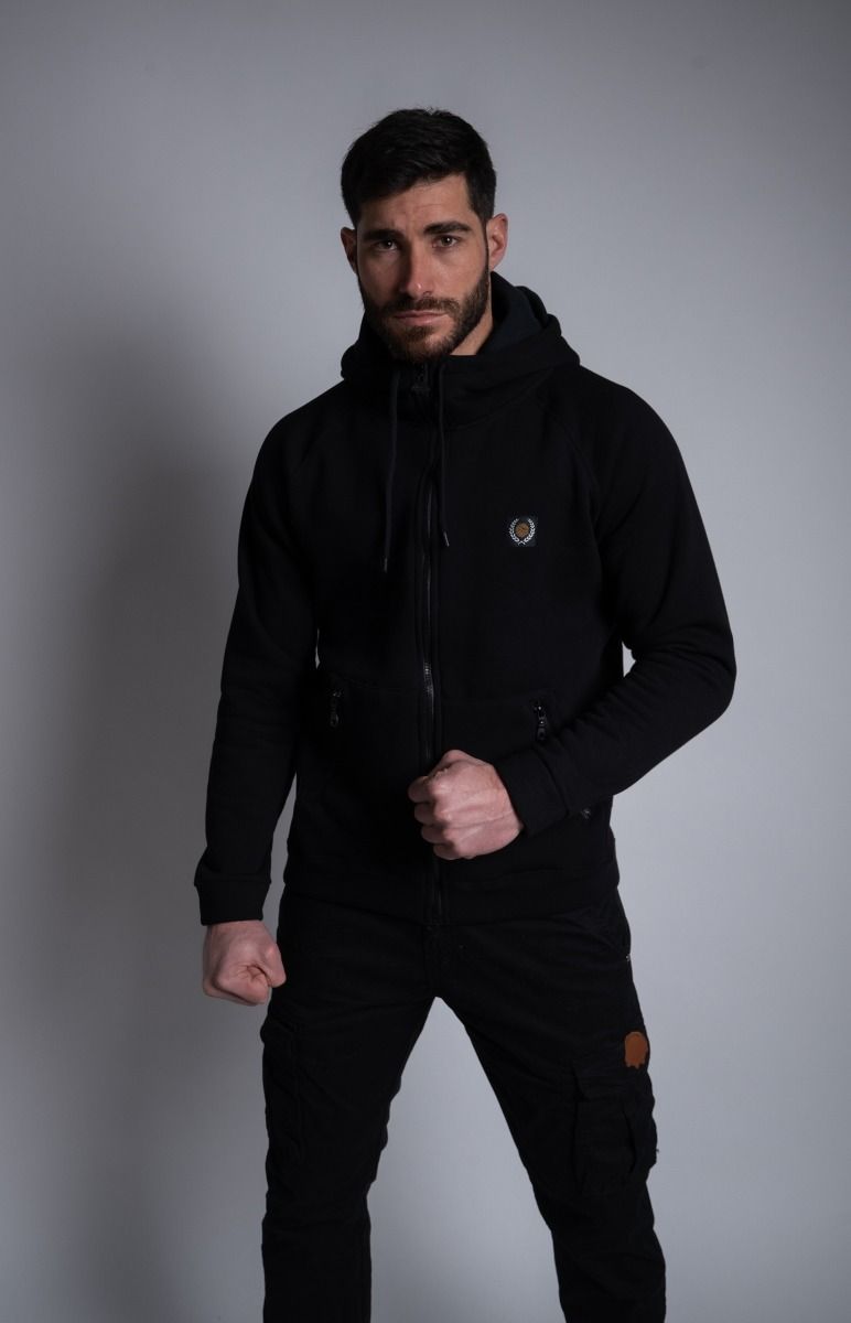 Serbian Fullface Jacket Black